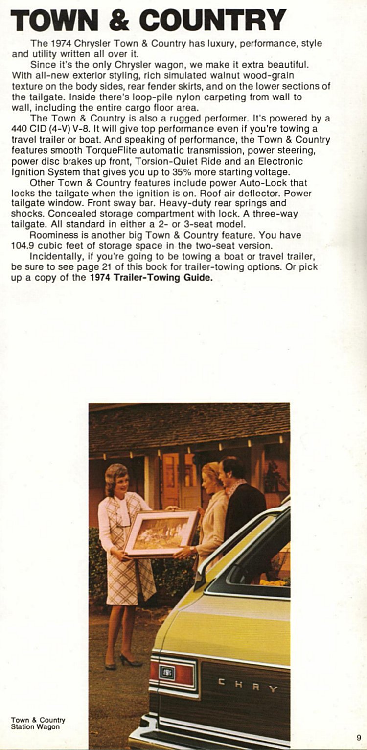 1974 Chrysler Brochure Page 12